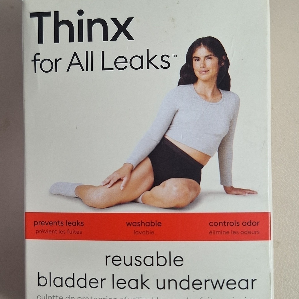 Thinx High Waist Reuseable Bladder Leak Underwear Pink